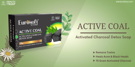 EUROSOFT ACTIVE COAL SOAP